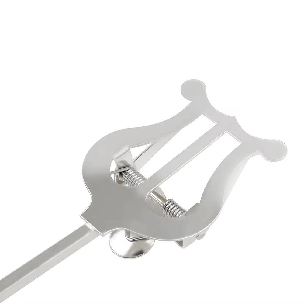 Music Stand Sax Marching Fixing Bracket Sheet Book Clamp Sheet Music Clip