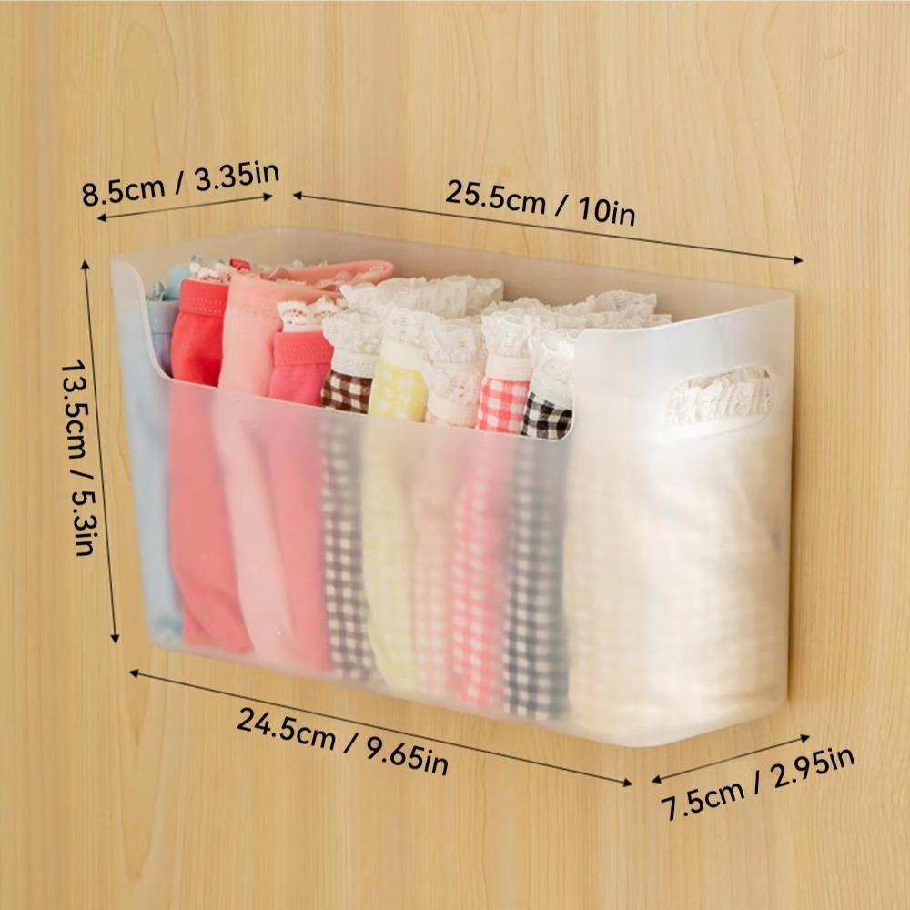 Компактный настенный органайзер для хранения нижнего белья, ящик для хранения бюстгальтеров, органайзер для шкафа в спальне
