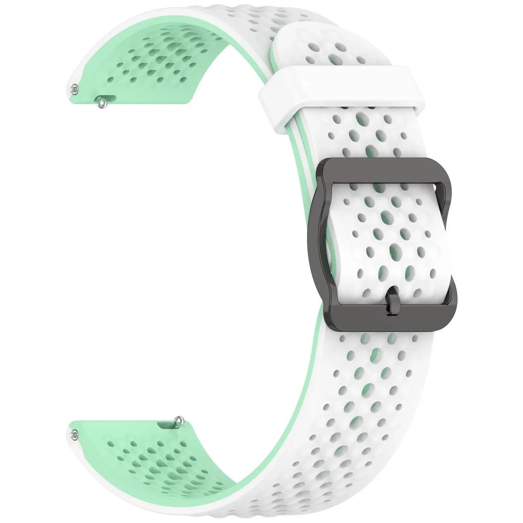 Силиконовый ремешок 20 мм 22 мм для Garmin Forerunner 165 265 55 Venu 3/2 Active5 Дышащий браслет Наручный ремешок Garmin 965 955 745