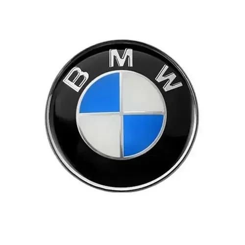 Для BMW Новая 2025 1 шт. 45 мм Наклейка-эмблема на руль автомобиля Для BMW E36 E46 E53 E90 E60 E61 E93 E87 X1 X3 X5 X6 F30 F20 F