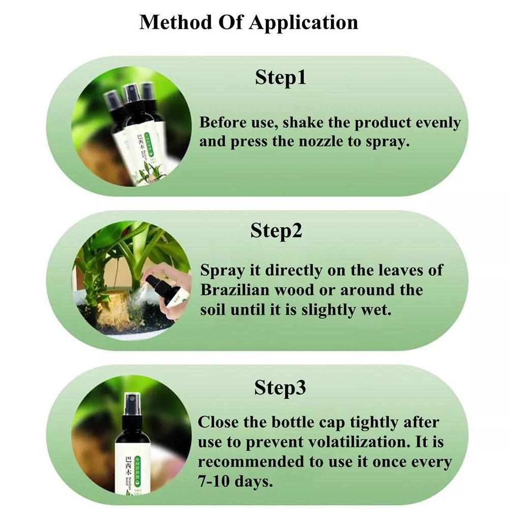 1/3/5 шт. бразильская древесная подкормка для растений Lucky Brazilian Wood жидкое удобрение бразильское древесное питательное средство комнатное удобрение