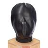 Faux Leather Closed BDSM Hood - Fetish Tentation