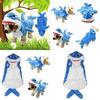 Fashionable Shark Jaw Puppy Coat Jacket For Dogs Ideal For Halloween Costumes
