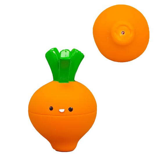 Интерактивные игрушки для собак для игры в апорт, форма морковки, пищащая игрушка для собак, прочная латексная мягкая игрушка для питомцев, эластичная, для жевания, для маленьких собак, снятие скуки и дрессировка