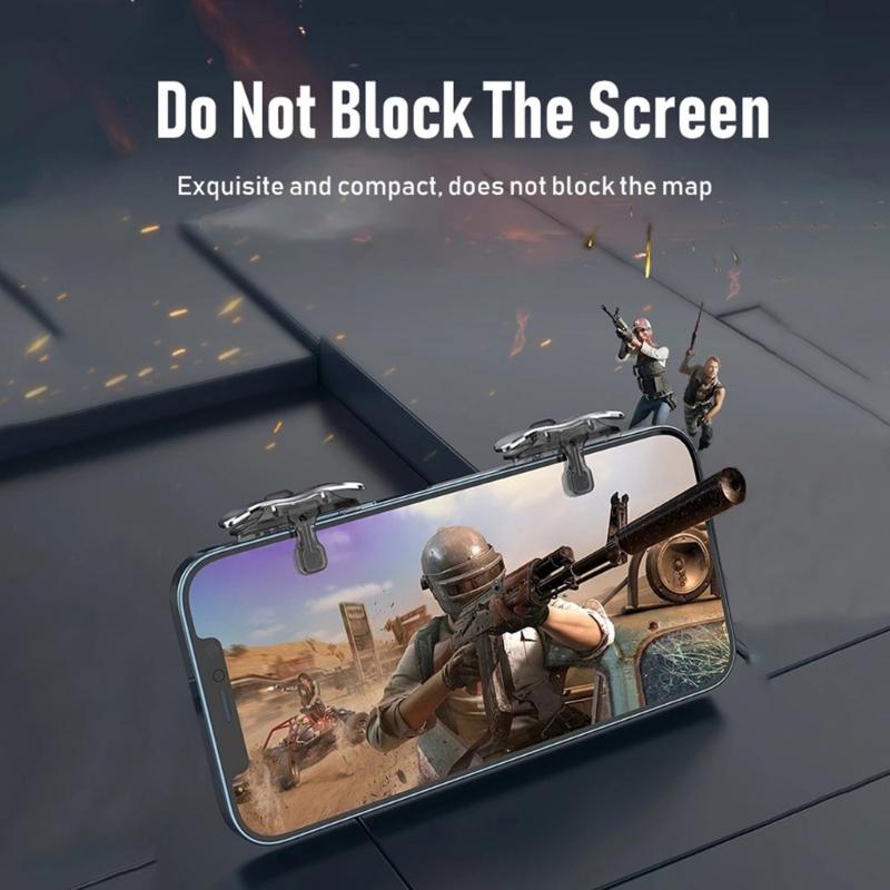 Игровой контроллер для мобильных устройств, PUBG Mobile/Fortnitee Mobile/Call of Duty Mobile, чувствительный триггер прицеливания.