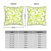 Lime Green Abstract Pattern Pillow Cover Fashion Pillow Case For Chair Sofa Home Decor Comfy Pillowcases Gift