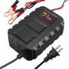 Автомобильное зарядное устройство для аккумуляторов высокой мощности с интеллектуальной системой, общее зарядное устройство для автомобильных аккумуляторов LiFePO4, свинцово-кислотное обслуживание аккумуляторов 12,8 В