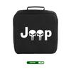 For Jeep Car Charging Cable Storage Bag Sockets Charging Gun Organizer Accessories Grand Cherokee Patriot Renegade Compass AKN1