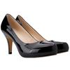 New Leather High Heels Women Pumps Fashion Pointed Toe Office Lady Shoes Black Work Wedding  Woman Casual