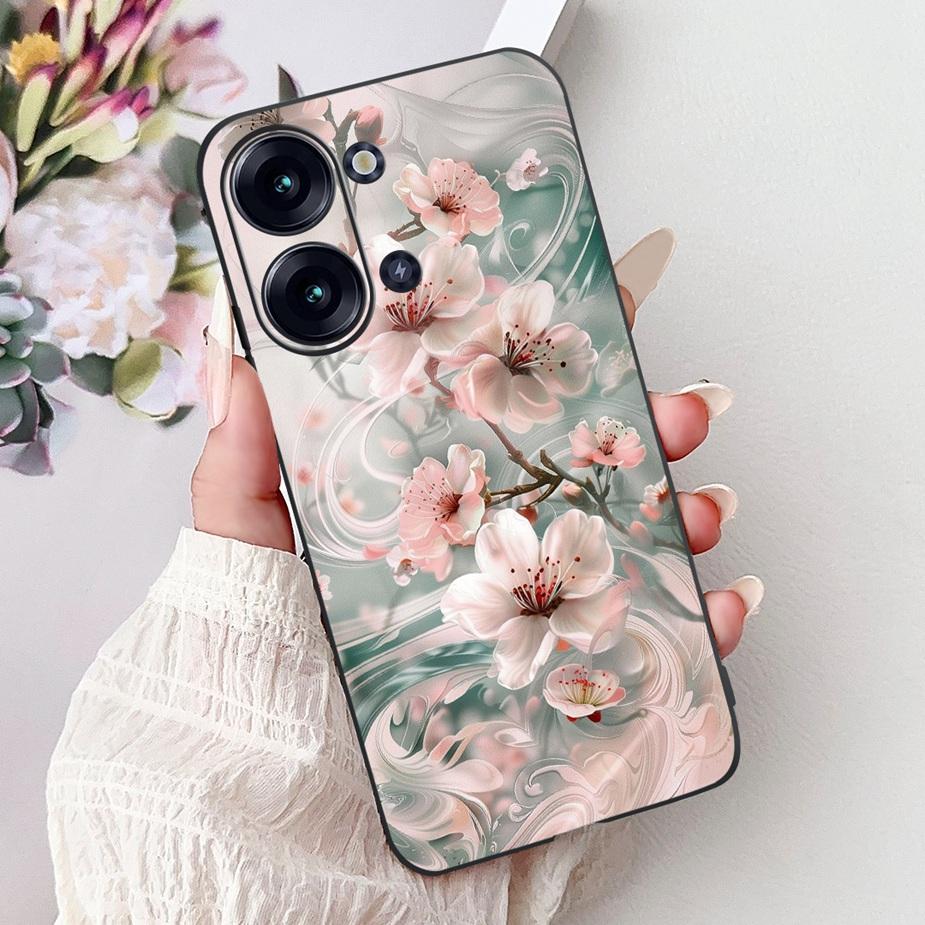 Чехол для Itel P40 Plus P683L Милый Кот Счастливая Рыба Кои Расписная Крышка Мягкий Силиконовый Чехол для Телефона Для Itel P40 P 40 P662L ItelP40 P40+ Сумки