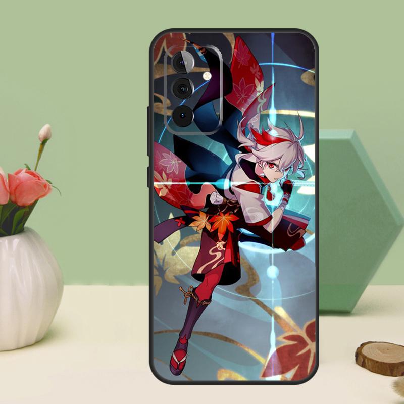 Чехол Genshin Impact Каэдэхара Кадзуха Для Samsung Galaxy A16 A55 A35 A15 A32 A12 A22 A52 A54 A34 A14 A56 A36 A26 A13 A53 A06