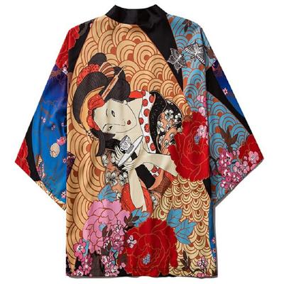 [AiO JAPAN] Хаппи, куртизанка, летний фестиваль, храм, святилище, хаори, ханテン, длинный хантен, хантен, хантен, хаппи, фестивальный костюм