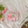 Bear Flower Coin Purse Canvas Cloth Envelope Wallets Simple Mini Cash Wallet  Female