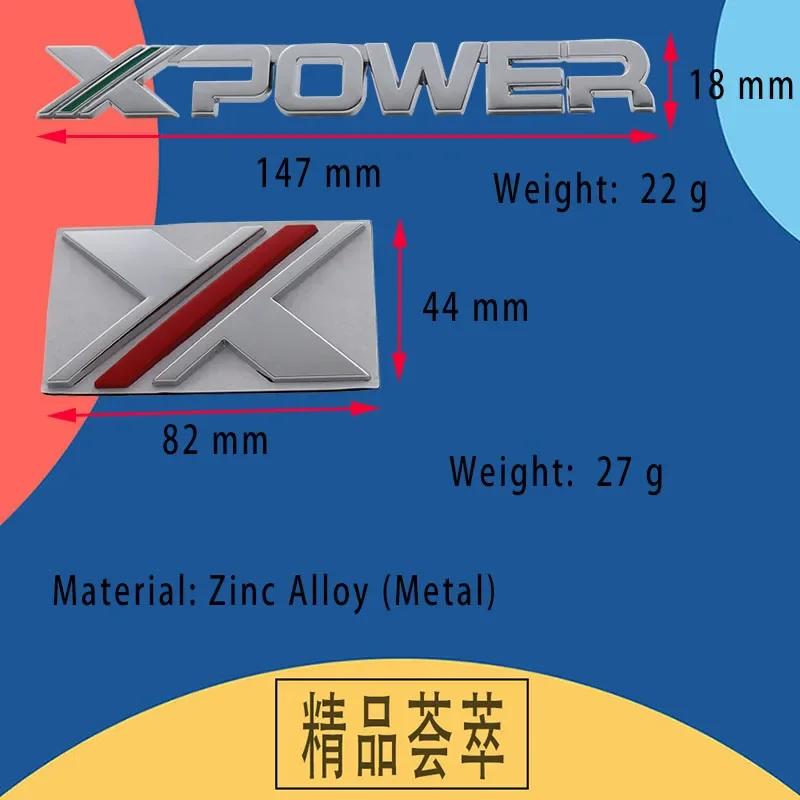 1 шт. Автомобильный стайлинг X XPOWER наклейка-эмблема-значок для капота, крыла, багажника, заднего капота автомобиля для 5 6 ZS EV GS 350 360 HS EZS