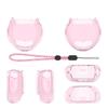 Crystal PC Hard Shell Transparent Clear Cover for Tamagotchi Paradise Game Console Accessories