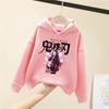 Casual Comfort Sweatshirt Fashion Cartoon Printed Hoodie Sweatshirts Girls