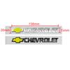 Для логотипа Chevrolet CAPTIVA IMPALA LACETTI CRUZE MALIBU AVEO Sail SILVERADO Наклейка ABS Декор Багажника Наклейка На Кузов Автомобиля Крыло Эмблема