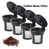 Coffee Bean Filter Reusable 3/4 Pcs Portable Barista Coffeware Sets Tea Tube Bottle Glass Espresso Coffee Accessories Tools
