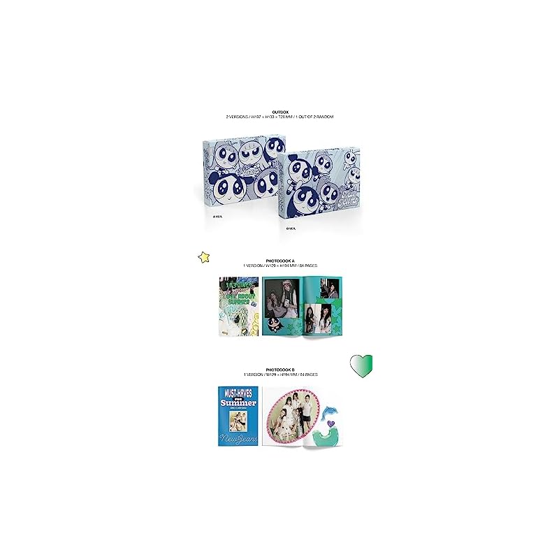 NewJeans 2nd EP 'Get Up' The POWERPUFF GIRLS X NJ Box ver. (Корейское издание)