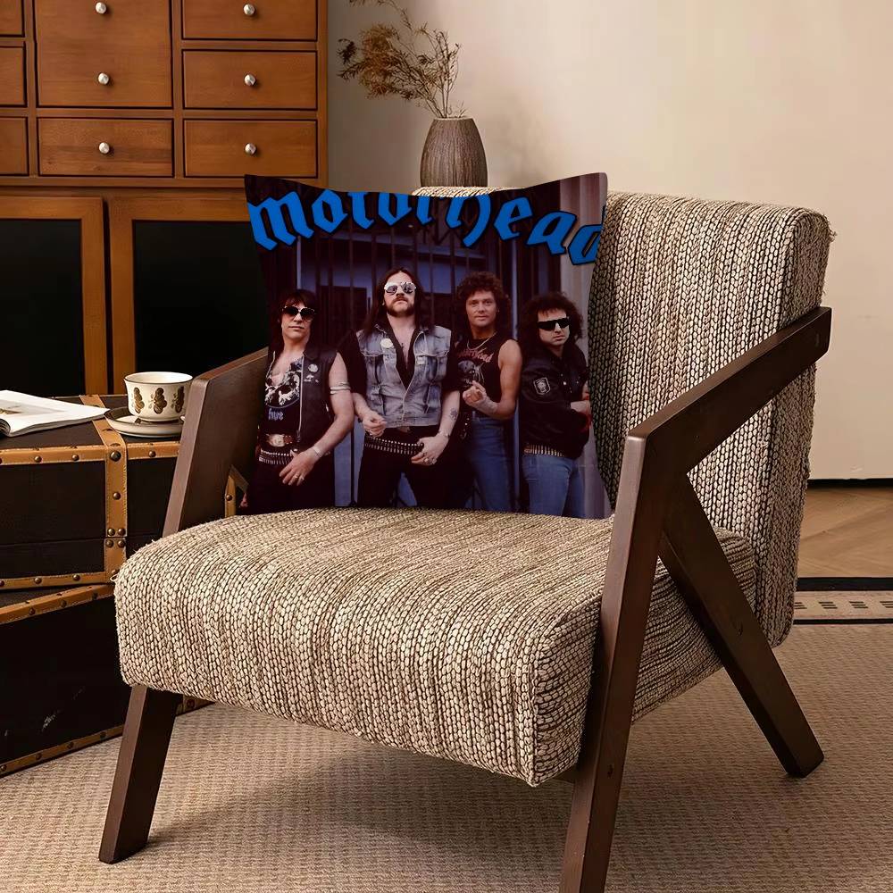 Rock Band MMotorhead Наволочка Подушка Чехол для подушки Обивка Диван Плед Декор для дома Наволочка