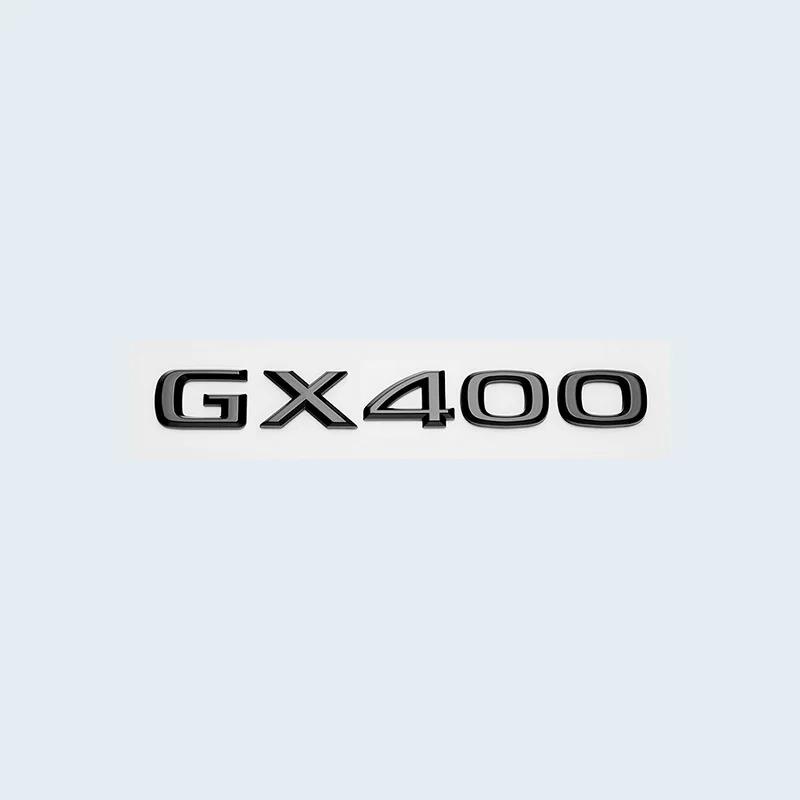 Glossy Black 3D ABS Letter Number Emblem for Lexus GX400 GX460 GX470 Car Rear Trunk Logo Badge Sticker Accessories ACN1