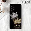 Чехол с принтом "Алмазная Корона" для Samsung Galaxy A54 A52 A14 5G A53 A12 A13 A71 A23 A34 A33 A21s
