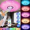 200 Вт Wi-Fi Современные светодиодные потолочные светильники RGB Домашнее освещение Приложение Bluetooth Музыкальный свет Лампы для спальни Смарт-диммируемая музыкальная потолочная лампа