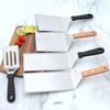 Square/rectangle Head Pancake Scraper Anti-scald Handle Steak Spatula Grill Spatula  Pizza