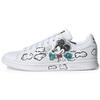 Kasing Lung X Disney X Stan Smith Labubu Mickey Mouse Unisex Sneakers White Cloud-White Core-Black GZ8841