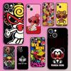 Роскошный мини-чехол H-HystericS для iPhone 16, 15, 14, 13, 12, 11, Plus, Pro Max, XS, X, E, SE, Mini, Мягкий силиконовый, Черный