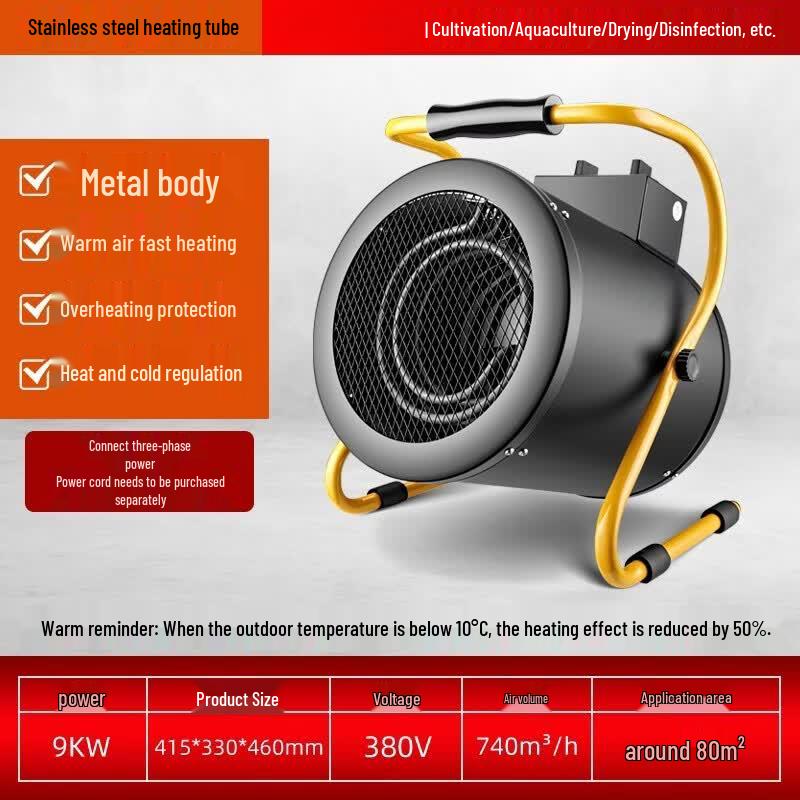 Industrial Electric Hot Air Heater