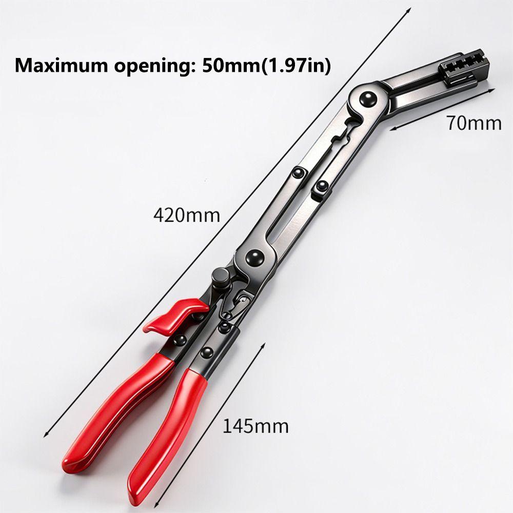 Adjustable Clamp Removal Tool Carbon Steel Automotive Hose Tool Fuel Line Pliers Auto Repair