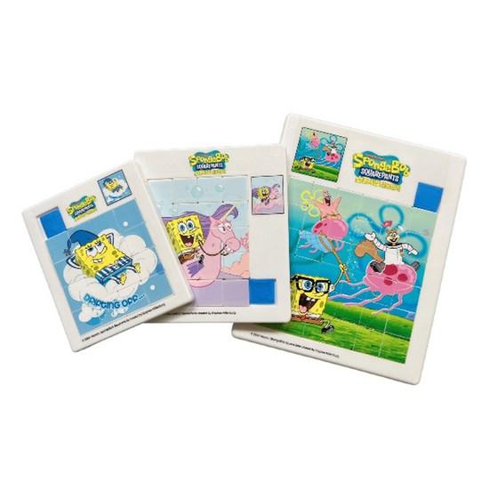 SpongeBob SquarePants Sliding Puzzle (3 Types), Korean Popular Puzzles