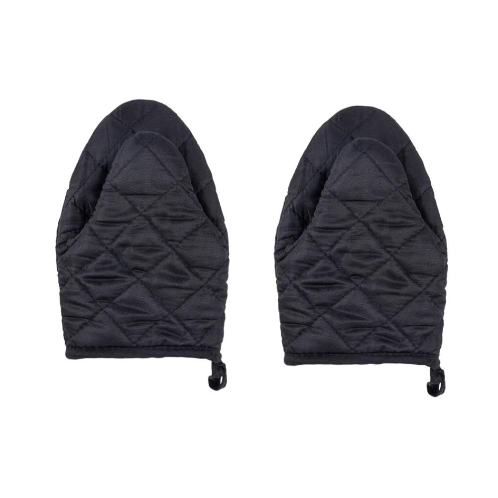 2PCS Hanging Microwave Gloves Non-Slip Grilling Mitts Multifunctional Antiscald Oven Mitts  BBQ