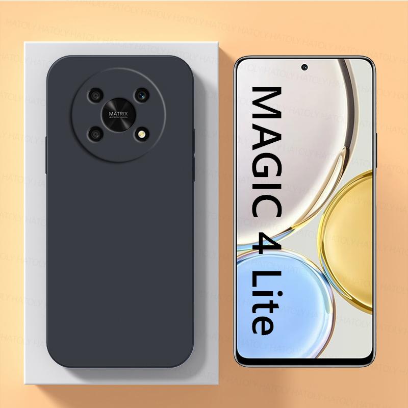 Чехол для Honor Magic 4 Lite 5G Honor Magic 4 5 Lite Pro Ultimate Cover Противоударный жидкий силиконовый чехол для задней панели телефона Magic 4 Lite