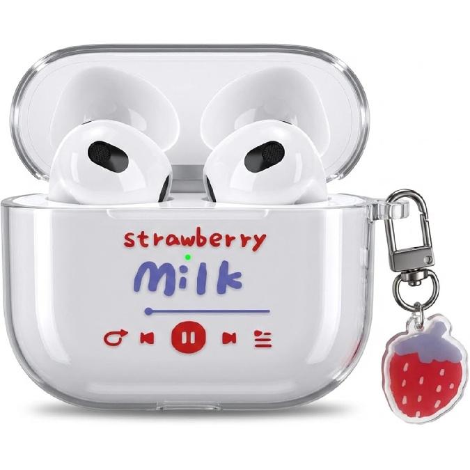 for Clear AirPods Pro 2/1 Case | Soft iPod AirPods Pro 2 Generation Case | Transparent Design Air pod Cases Pro | Airpods Cases Pro 2/1 for Man