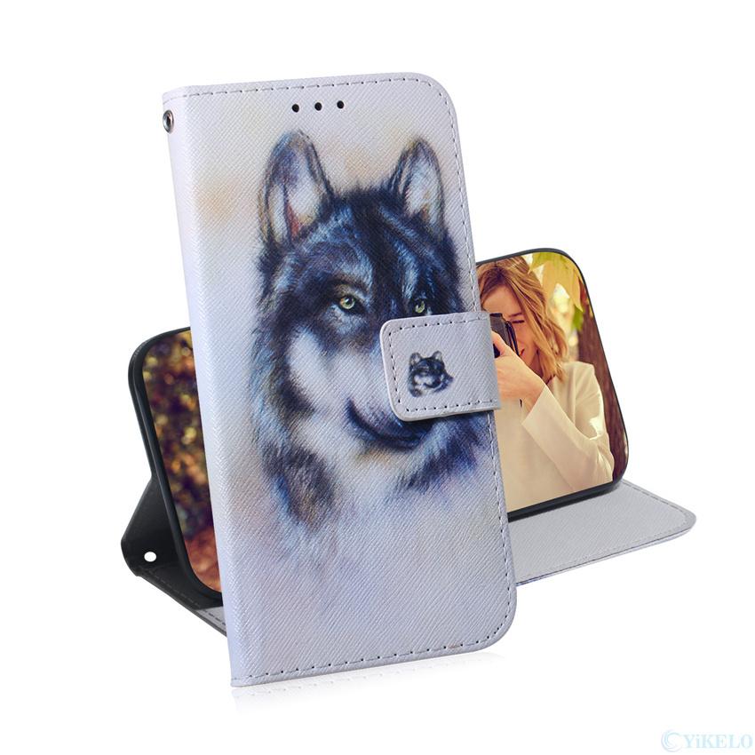 Кожаный чехол с рисунком животных для Samsung Galaxy A10 A20 A30 A40 A50 A70 A11 A21s A31 A41 A51 A71 A02 A03s A12 A32 A42 A52 A72