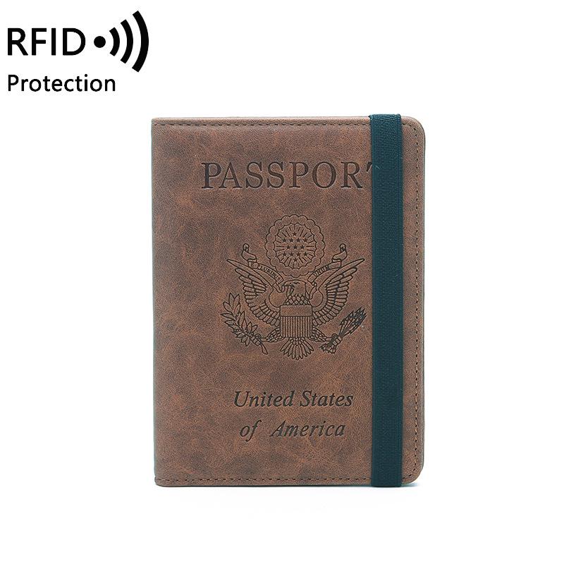 Держатель для RFID-паспорта: Многофункциональный кошелек для путешествий для защиты билетов, карт и документов
