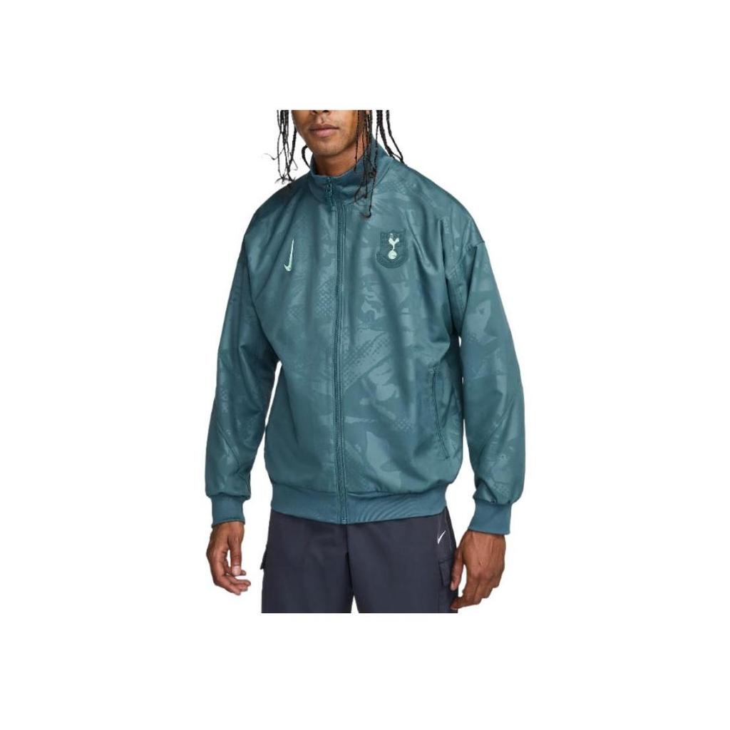 Nike Мужская футбольная anthem-куртка Tottenham Hotspur Strike Третья Dri-FIT Faded Spruce HF1835-360