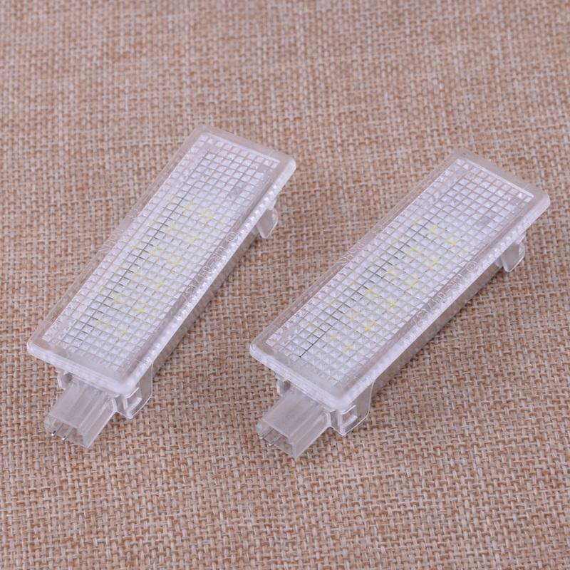 2pcs Interior LED Courtesy Footwell Under Door Light Fit For 1 3 5 6 7 X Z Series E81 E82 E90 E91 E60 E61 E63 E65 X1 E84 Z4 E85