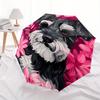 1pc Schnauzer dog print Automatic Open/close, All-Season Portable Folding Umbrella for Friends, Travel, Everyday, Events  yy250812183