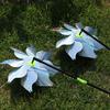 Laser Bird Repelling Decorations Garden 8-leaf Rotating Outdoor Bird Repellment Windmill Equipment