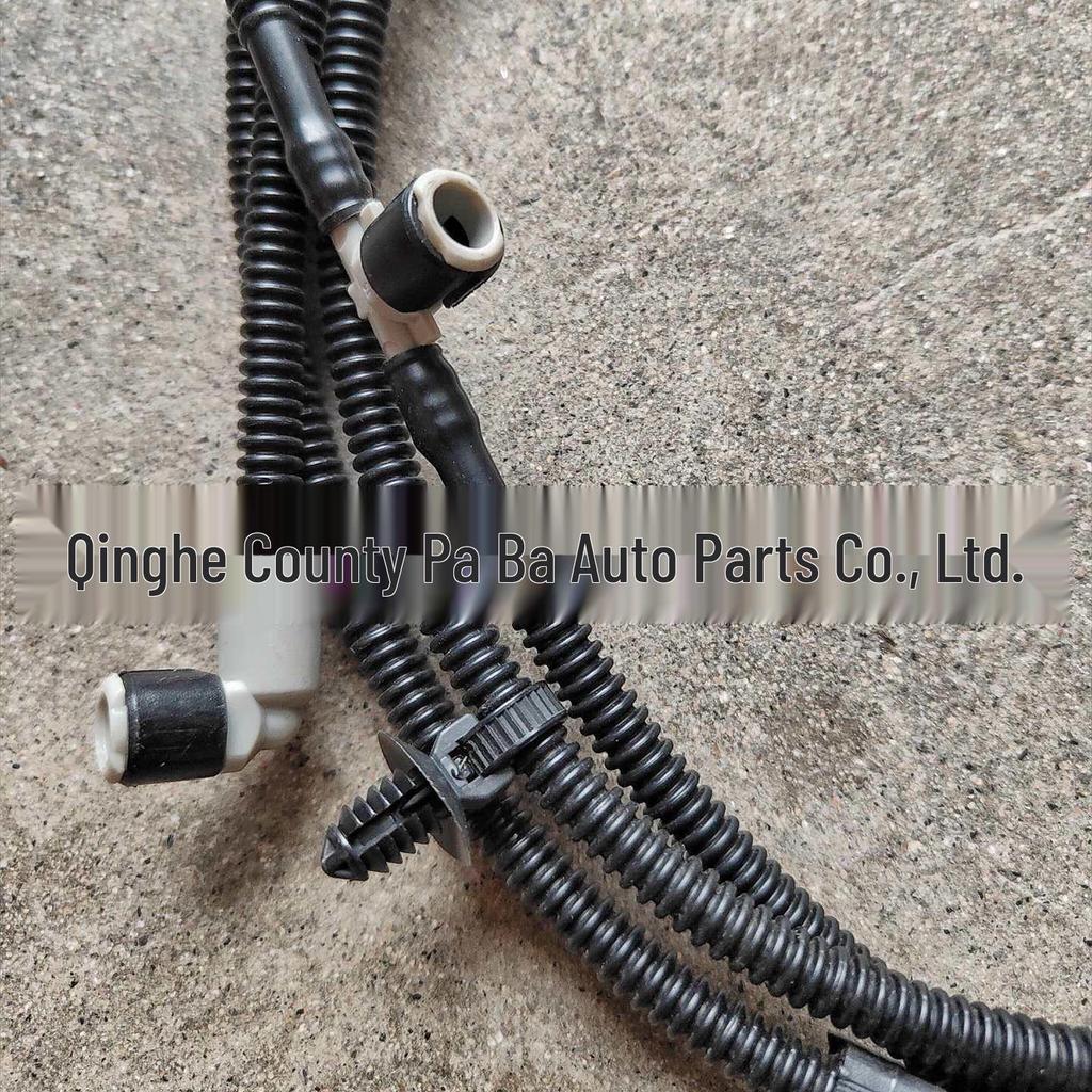 EJ7Z17A605F: Fits 19 Lincoln MKC windshield washer fluid reservoir, hose, and nozzle.