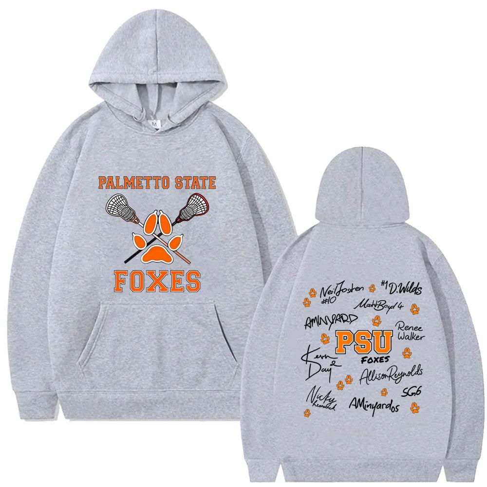 All for The Game The Foxhole Court Palmetto State Foxes Graphic Hoodie Men Women's Fashion Oversized Hoodies Streetwear