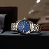 Gohuos 8817 New Stainless Steel Strap Men's Watches Dual Calendar Fashion Night Light Business Original Quartz Men's Watch Reloj