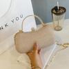Dinner Bag Shiny Fashion Handheld Bag One Shoulder Chain Women's Bag Wedding Dinner Dressed Clip Bag