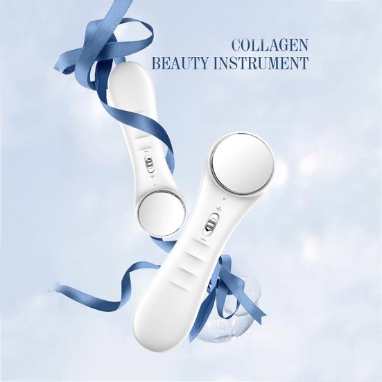 Ультразвуковой вибрационный массажер для лица, косметический инструмент, глубокая очистка, сужение пор