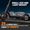 New E-Scooter FREEBOY J-03 Adult Electric Scooter 350W Foldable Escooter 36V10.4AH Battery Electric Skateboard 8.5 Inch Tire.