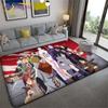 Коврик Наруто Мультяшные ковры Аниме Ковер Гостиная Коврики для чайного стола Коврик для спальни Моющиеся напольные коврики Бытовой коврик Подарок