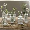 Ins Style Nordic Simple Transparent Flower Pot Table Decorative Hydroponic Terrarium Glass Vase
